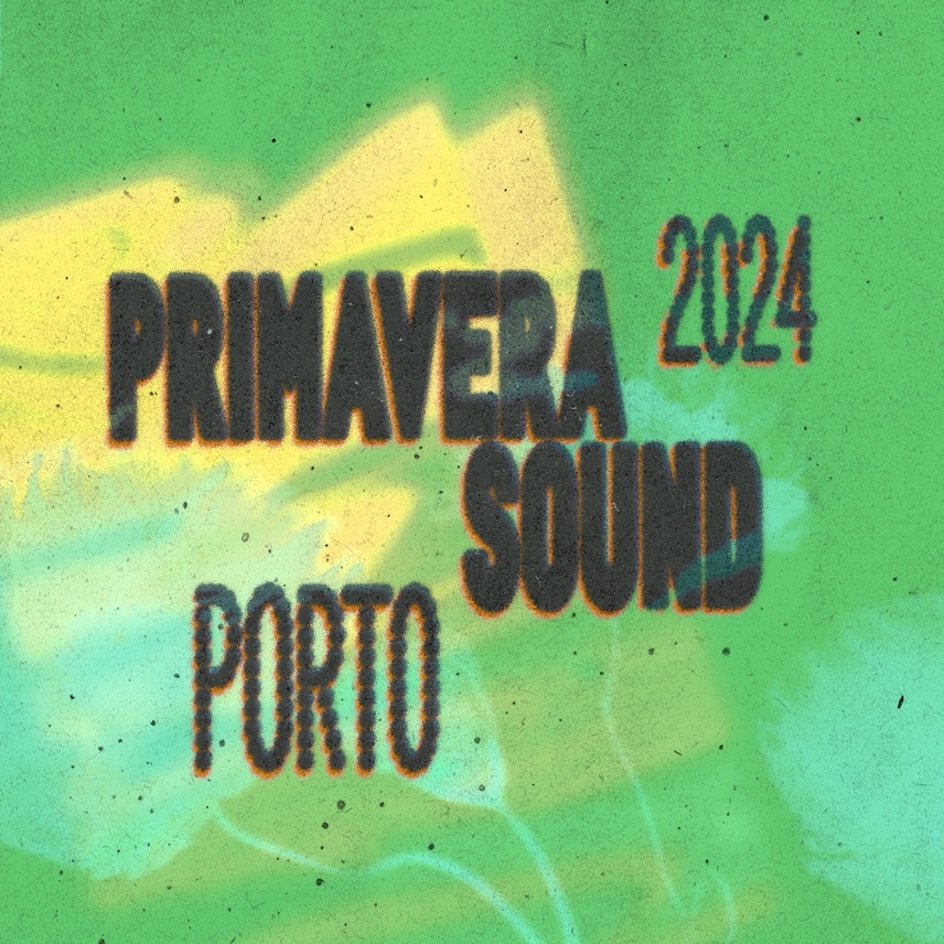 Conhecido cartaz do Primavera Sound Porto Rádio Oxigénio